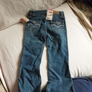 Girls Levi's jeans with glitter 3T